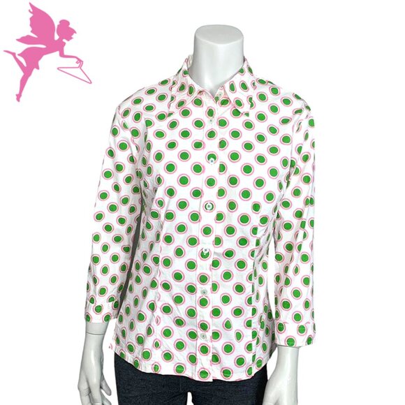 TIZZIE Preppy Button Up Shirt - Picture 1 of 5